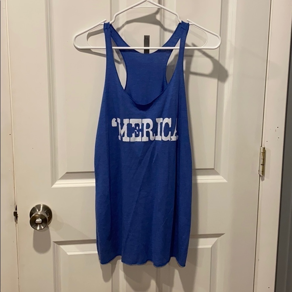 Merica EUC Patriotic Graphic Tank